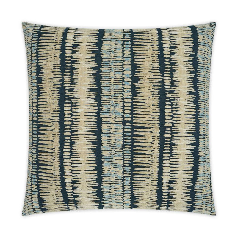 Zorro Pillow Cover & Insert, Indigo, Square 24"