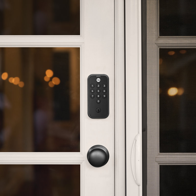 Yale Code Keypad Deadbolt, Matte Black