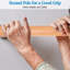 Birdt 1.5M/5Ft Wall Mounted Wooden Stair Railing Handrail, Non-Slip Stair Railing Spindle With Accessories