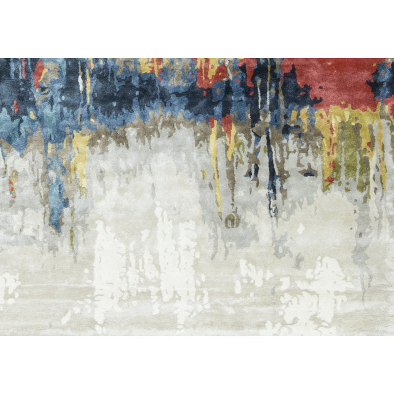 Abstract Area Rug, Rectangle 5' x 8'