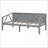 Twin Size Plywood &amp; Pine Wood Daybed Frame - No Box Spring Needed, Gray, Multifunctional for Bedroom/Living Room-662244025