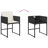 Hokku Designs Patio Dining Set With Cushions Poly Rattan-1295834273-1295834272