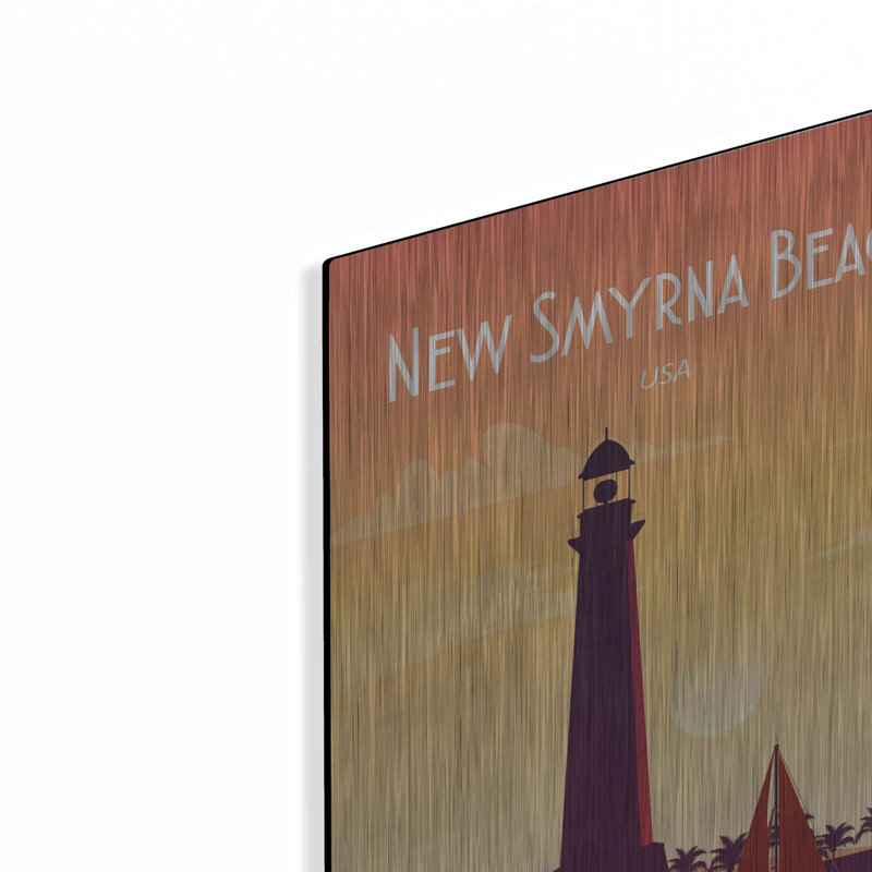 «New Smyrna Beach» par Omar Escalante, H 16 po x l 12 po
