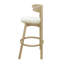 Tabourets de bar rembourrés Mid-Century-119918202