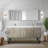 Double Bath Vanity with Quartz Top