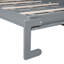 Grey Queen Size Bed Cabinet - Easy To Fold Into For Space Saving With Construction-1427660709-1427660704
