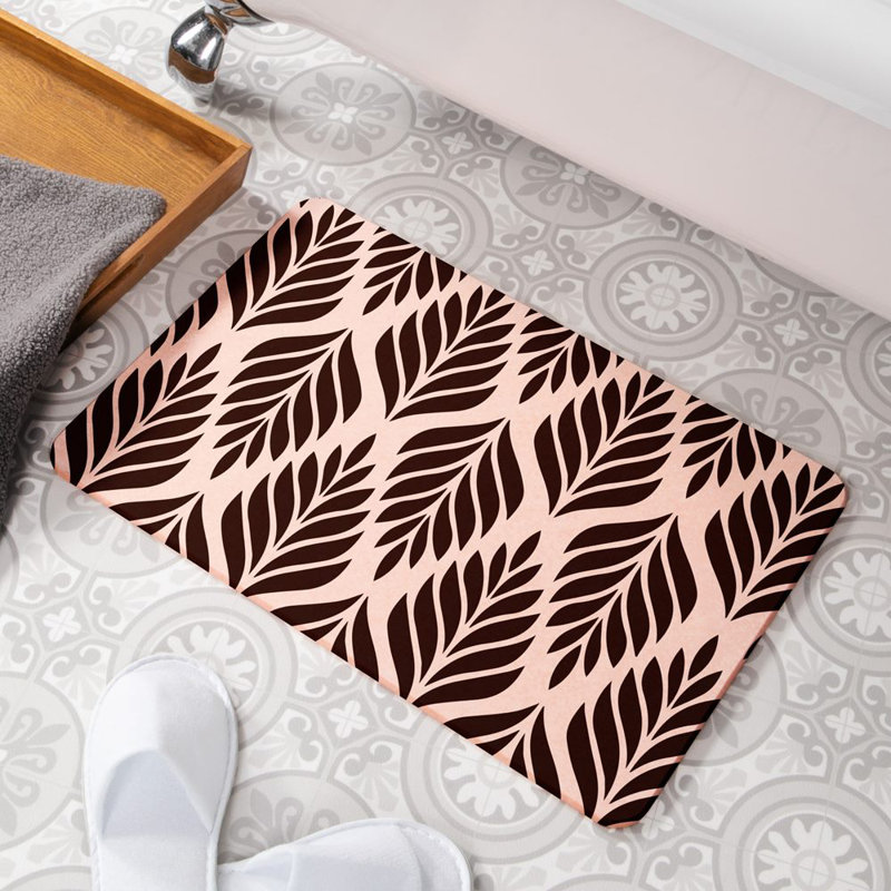 Non-Slip Bath Rug, Pink