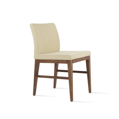 Aria Wood with Stretchers Side Chair