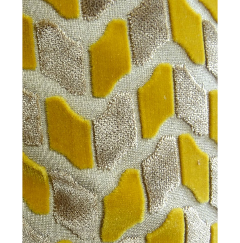 Coussin de luxe fabriqué à la main Snow, 18 po x 18 po, Coussin décoratif