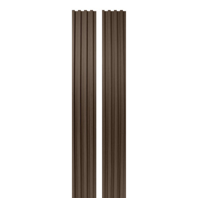 94.5" L x 5.75" W Shiplap Wood Wall Paneling, 3D Wall Paneling for Interior Wall Décor