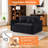 54" Velvet Convertible 3-In-1 Sofa Bed-335867755