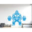 Adhésif décoratif Gorilla Gym-130037271-130037275