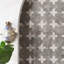 Istanbul Squire Shield With Cross 6 In. X 8-3/8 In. Porcelain Floor And Wall Tile Kit-1633919479