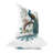 Peacock Panache Floral Reversible Throw Pillow-361830661