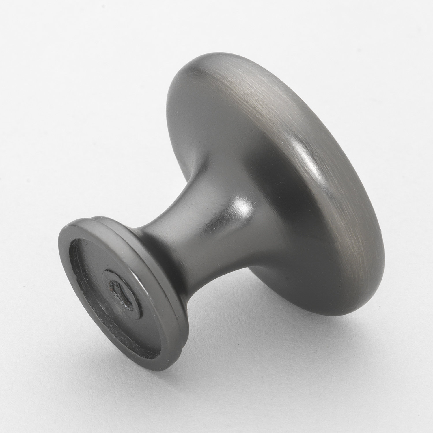 Mushroom Knob Multipack, Satin Pewter
