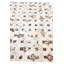 Tapis argent Isidore