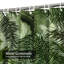 Rideau de douche Futuristic Palm Trees Jungle Tropical avec 12 crochets-242346215
