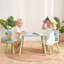 Kids Safari Table and Two Chairs Set