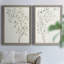" Spindle Sprig I " 2 - Pieces Painting Print-1409769421-1409769413