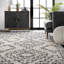 Tapis à poils longs à motif de treillis Spurling-333368240
