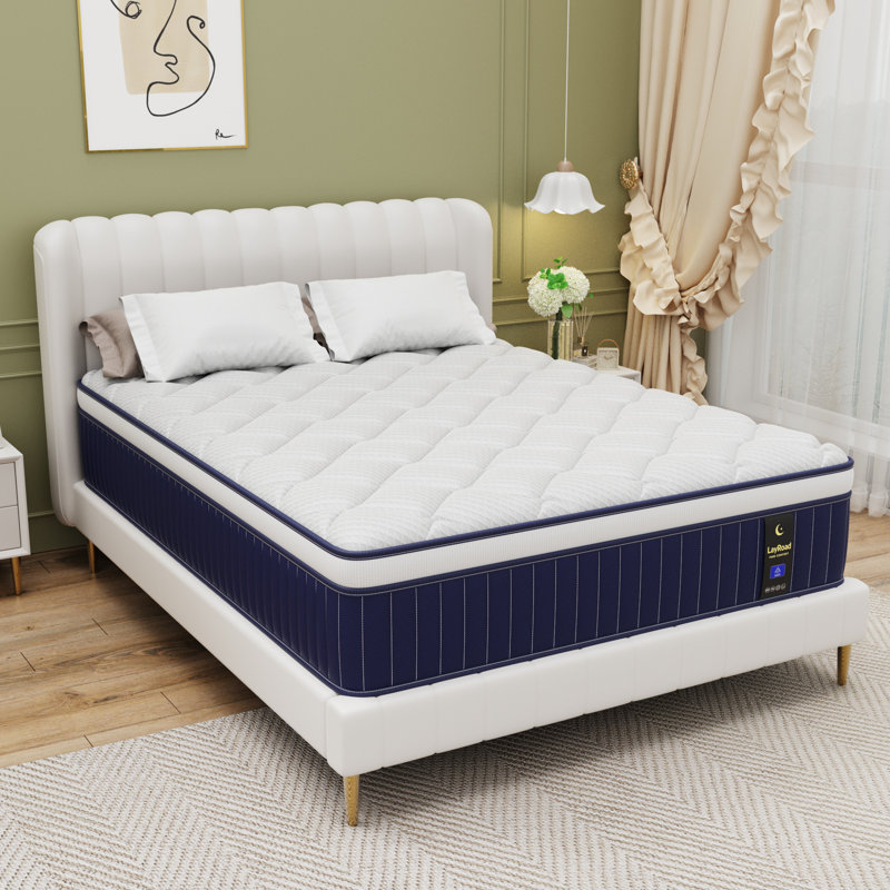 10" Medium Firm Hybrid Mattress In A Box – Memory Foam & Pocket Spring, Certipur-US, Queen