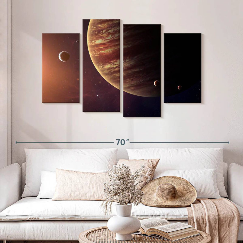 Oberle Jupiter From Space, 32" H x 52" W
