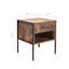 Ensemble de table de chevet industriel élégant pour une décoration polyvalente