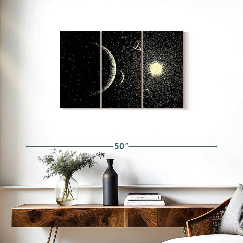 Oberle Star Clusters, 20" H x 33" W