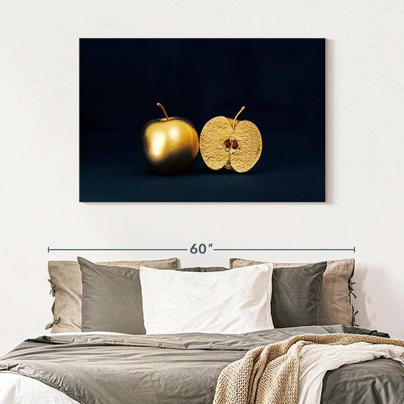 Yarlin Split Golden Apple, 32" H x 48" W