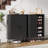 6-Tier Shoe Storage Cabinet with Sliding Door-1911692261