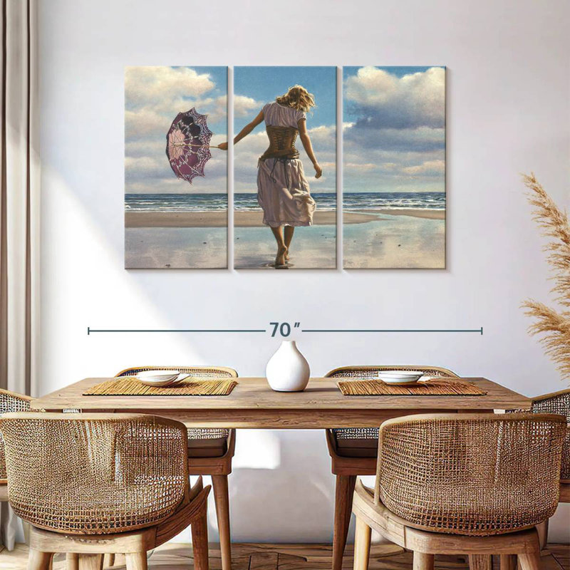 Leisha Walking On Broken Clouds, 36" H x 57" W