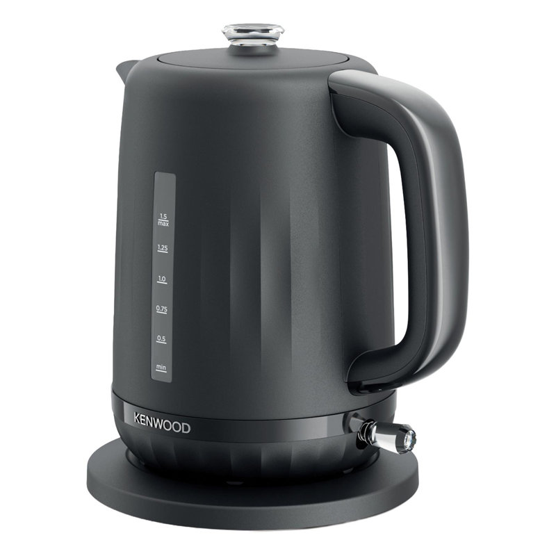 Kenwood Ripple 1.5L Plastic Electric Tea Kettle, Black