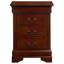 Table de chevet traditionnelle avec tiroirs-1916328330