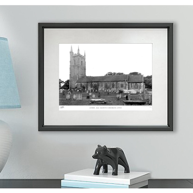 Lydd, All Saints Church C1955 by Francis Frith - Single Picture Frame Print, 40cm H x 50cm W x 2.3cm D
