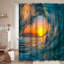 Rideau de douche Sunset Wave-783901760