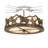 Tifa Semi Flush Mount