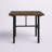 ALEZZI Round Metal Base Dining Table