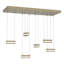 Stacks 6-Light LED Pendant - Clear Glass-607119552