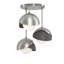 Brooklyn 3 - Light Double Shade Semi Flush Mount-66074549-66074540