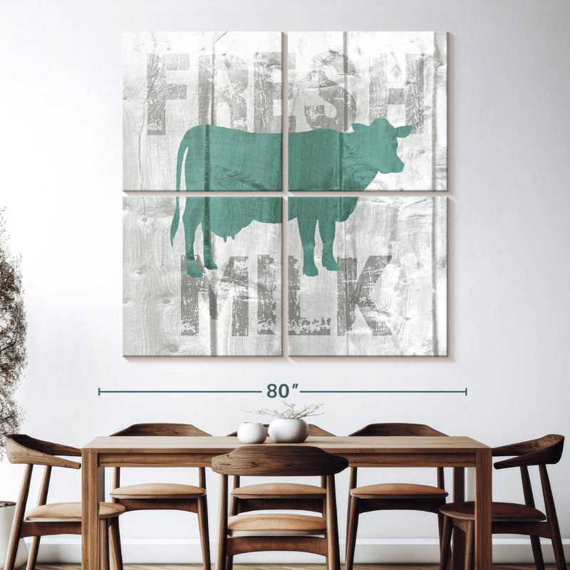 Brampt Fresh Milk, 74" H x 74" W