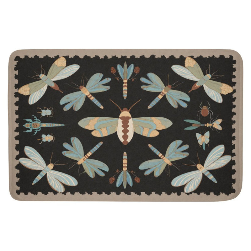 Tapis pour salle de bain Dragonfly 36W x 24L