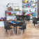 Kee Square Breakroom Table and 12" Chair Set
