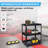 3-Tier Rolling Tool Cart Mechanic Tool Cart With Lockable Wheels 440Lb Capacity-2094316964