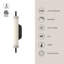 Estes LED Outdoor Armed Sconce