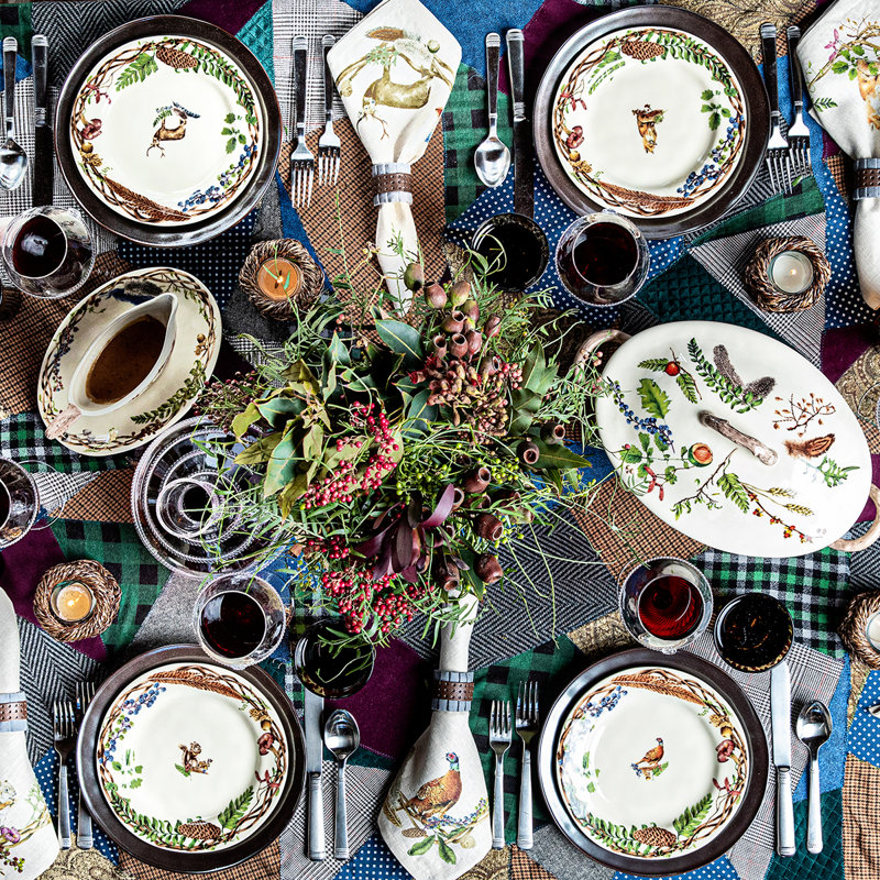 Forest Walk Dessert/Salad Plate Assorted