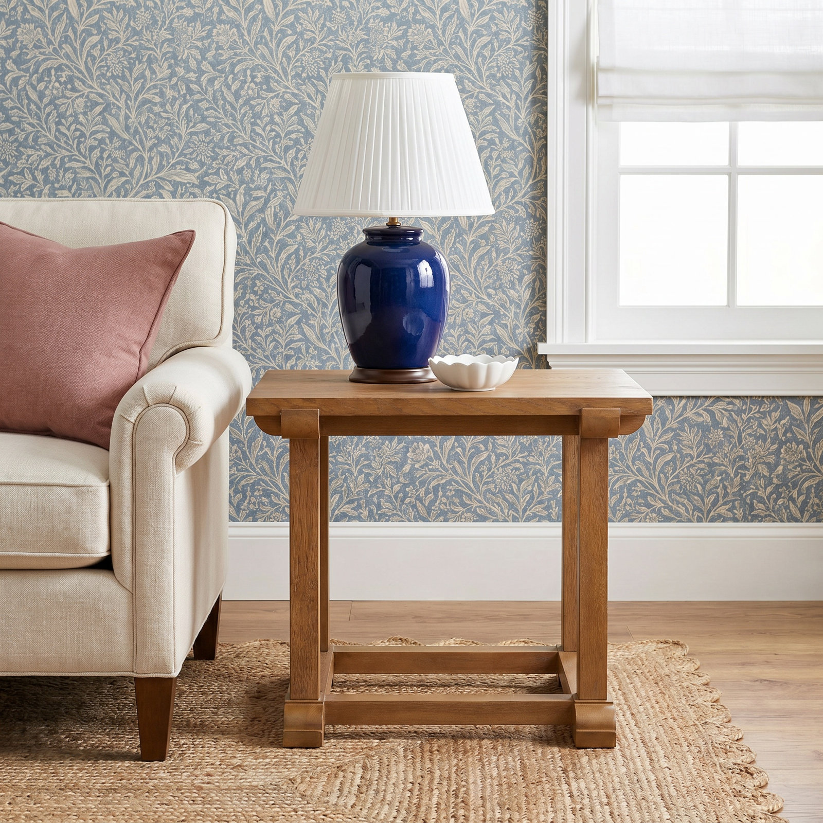 Dunkirk 23" Pine End Table