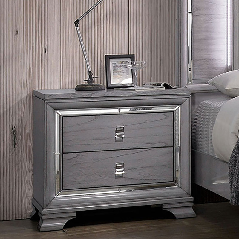 Table de chevet contemporaine 1pc