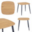Aspen 3-Piece Dining Set - Compact Square Table & 2 Curved Plastic Chairs-1369194855-1369194875