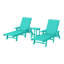 Ensemble de 3 chaises longues inclinables Laguna-68234444