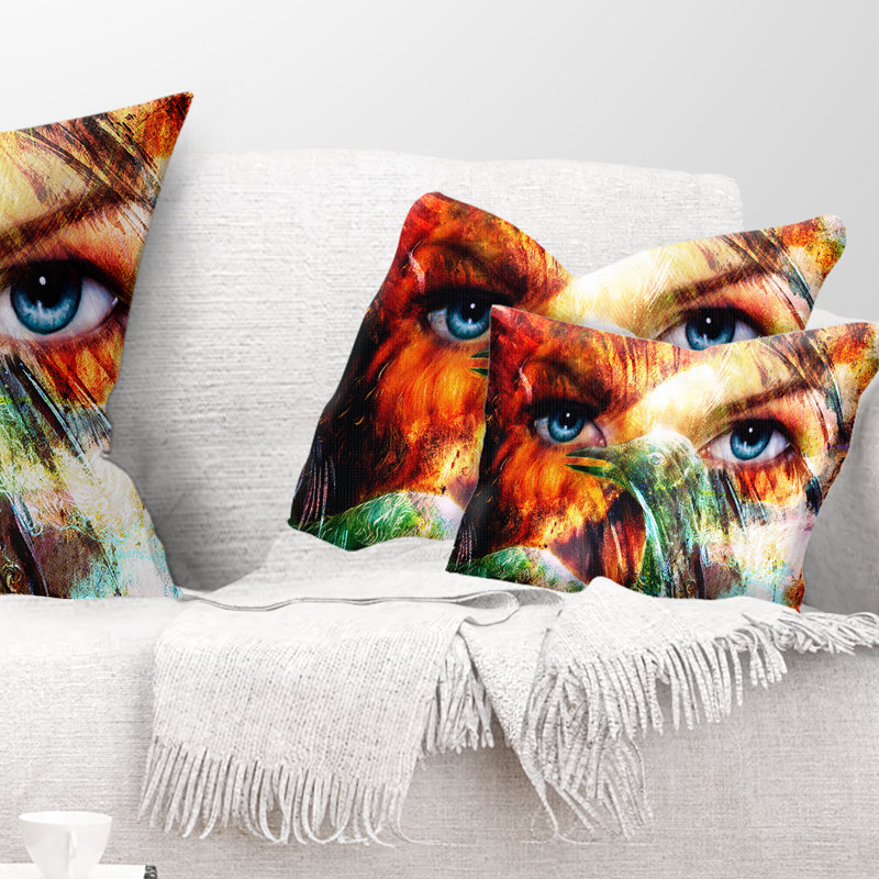 Coussin Portrait, Rectangulaire, 12 po x 20 po